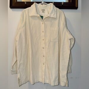 L.L. Bean Cream Men's Shirt